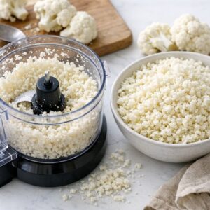 Cauliflower Rice Recipe step 2