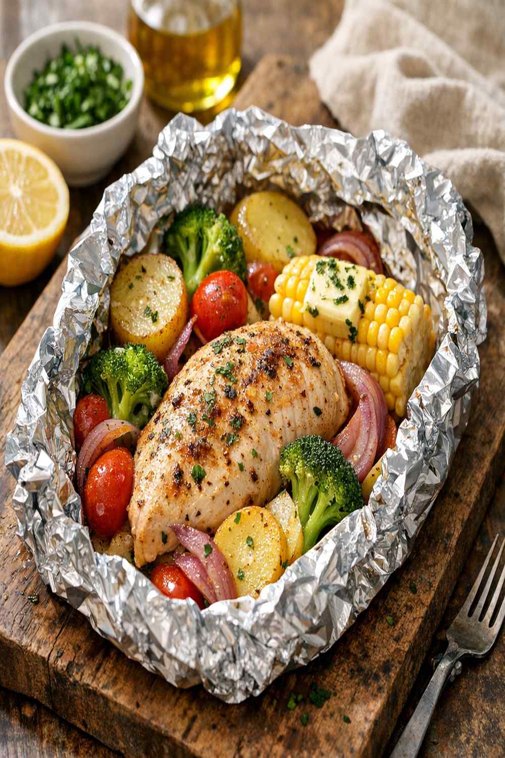 Chicken Foil Packet Recipe