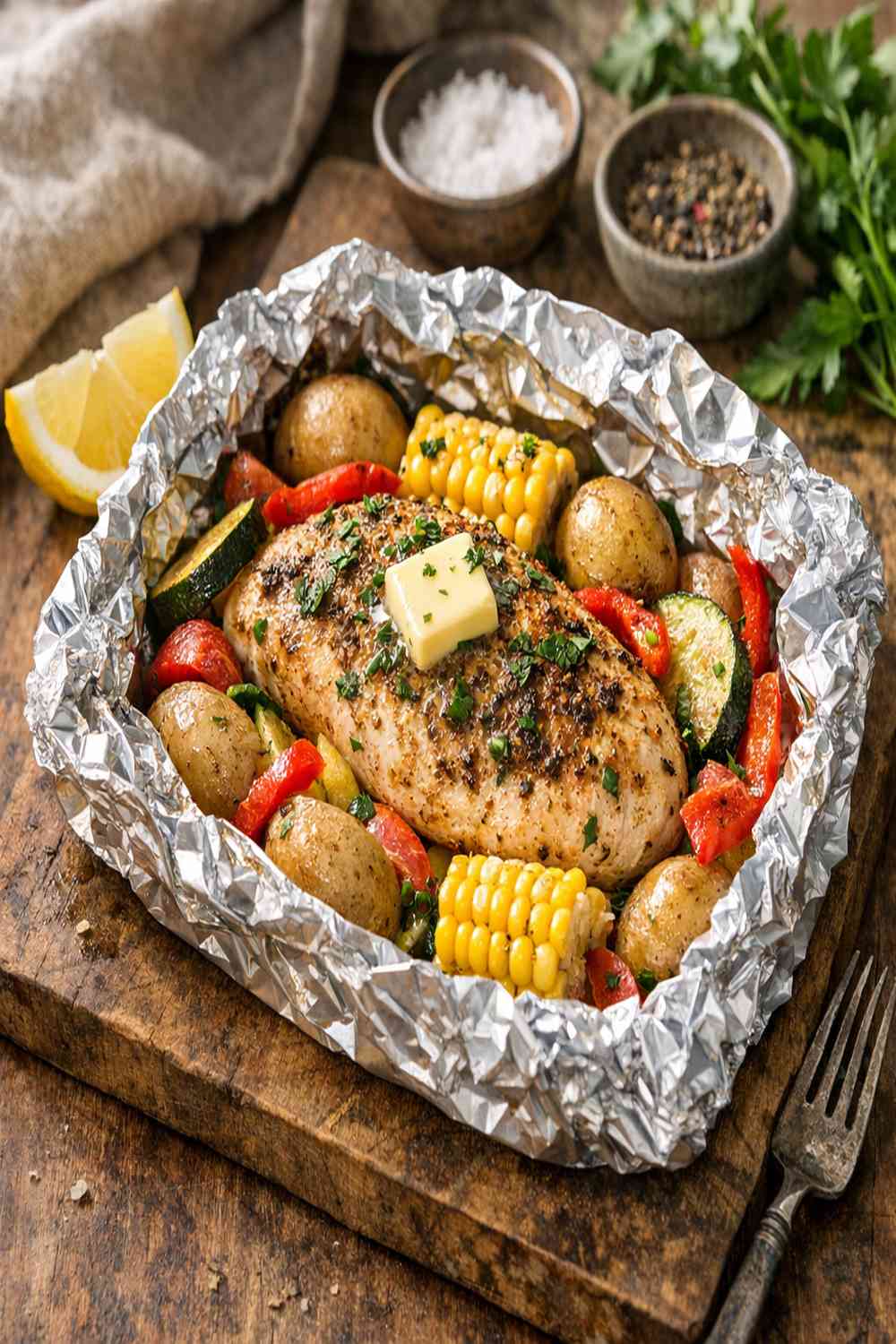 Chicken Foil Packet Recipe