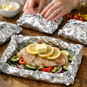 Chicken Foil Packet Recipe step 6