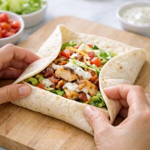 Chicken Ranch Wrap Recipe step 3