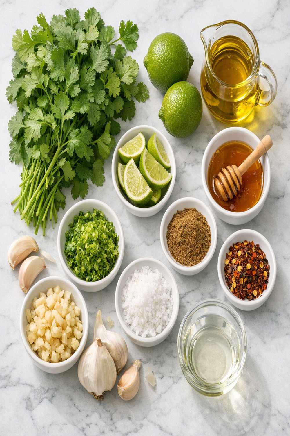 Cilantro Lime Marinade Recipe ingredients