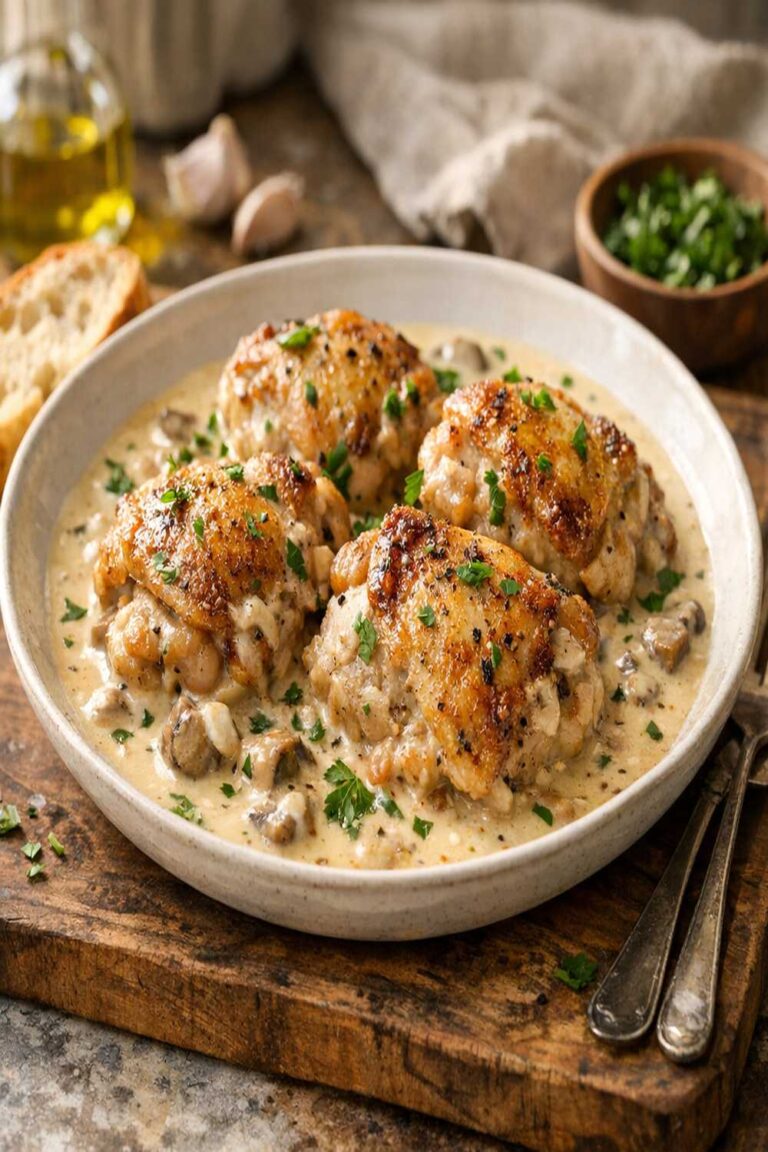 Cream Of Chicken Thigh Recipe