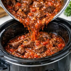 Crock Pot Beef Pasta Recipe step 5