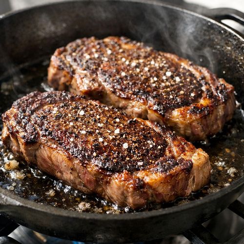 Step 3: Season Generously and Sear Without Moving Them