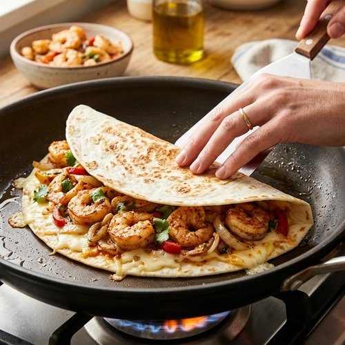Step 3: Prepare Your Skillet for the Quesadilla Assembly