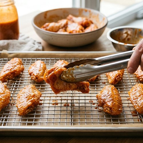 Step 2: Arrange Wings on Your Baking Sheet