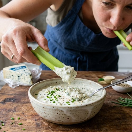 Step 6: Prepare Your Blue Cheese Dip
